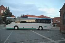 Seitenansicht eines Setras 415 UL, am Marktplatz in Lehrte.