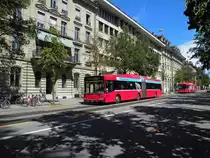 Volvo Bus mit der Betriebsnummer 827 auf der Linie 17 in der Bundesgasse. Die Aufnahme stammt vom 26.08.2010.