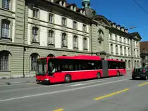 Mercedes Citaro mit der Betriebsnummer 847 auf der Linie 12 beim Bahnhof Bern. Die Aufnahme stammt vom 26.08.2010.