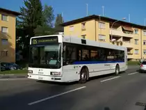 Der Cityclass Nr 79 von Ryffel in Schwerzenbach am 08/10/10.