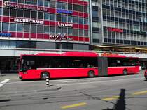 Mercedes Citaro mit der Betriebsnummer 863 am Bubenbergplatz. Die Aufnahme stammt vom 26.08.2010.