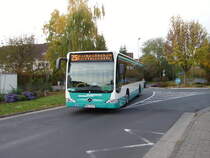 Ein neuer Citaro des Stadtverkehrs Maintal am 30.10.10 fotografiert.
