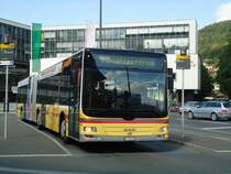 STI Thun Nr. 121/BE 700'121 MAN am 4. September 2010 Thun, Bahnhof