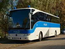 Mercedes Tourismo der Polizei am 31.10.2010 in Aachen