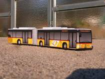 Erster Poschti in Tschechien? Der Bastelbogen von MB Citaro G facelift in Masstab 1:87.