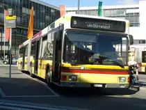 STI Thun Nr. 73/BE 387'073 MAN am 4. September 2010 Thun, Bahnhof