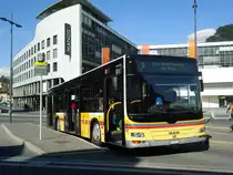 STI Thun Nr. 113/BE 700'113 MAN am 4. September 2010 Thun, Bahnhof