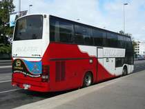 15.10.10,Reisebus in Las Americas auf Teneriffa.