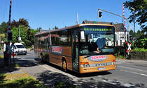 Setra von  Sch�fer Reisen  unterwegs nach Nideggen beim Bahnhof in Mechernich - 21.09.2010