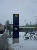 Bushaltestelle Bahnhofstrae im Lehrte, am 05.10.10