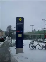 Bushaltestelle Bahnhofstra�e im Lehrte, am 05.10.10