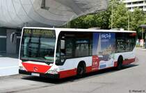 Hochbahn 1908 (HH BD 1908) mit TB fr Airmalta.
Hamburg Poppenbttel, 3.7.2010.