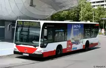 Hochbahn 1908 (HH BD 1908) mit TB f�r Airmalta.
Hamburg Poppenb�ttel, 3.7.2010.