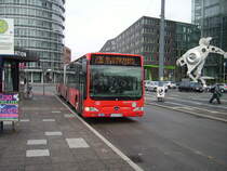 Ein Citaro G des DB Rhein Neckar Bus in Heidelberg Hbf am 10.12.10