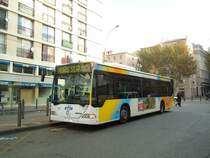 RTM Marseille Nr. 913/153 AAD 13 Mercedes Citaro am 15. Oktober 2010 Marseille, Canebire Bourse