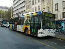 RTM Marseille Nr. 957/AV 636 WW Mercedes Citaro am 15. Oktober 2010 Marseille, Canebi�re Bourse