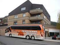 Der Starliner II, der Fa. Hartmann-Reisen aus Oberndorf, zu Gast in Bad Liebenzell im Schwarzwald.