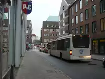 Wagen 105 der LVG, in L�beck, an der Marienkirche.