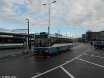 VBZ/Maag Nr. 46 (ex VBZ Nr. 224, Mercedes O405N) am 7.12.2010 beim Bahnhof Stettbach