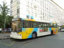 RTM Marseille Nr. 587/7427 RL 13 Heuliez am 15. Oktober 2010 Marseille, Canebi�re Bourse