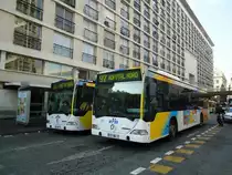 RTM Marseille Nr. 972/293 ANQ 13 Mercedes Citaro am 15. Oktober 2010 Marseille, Canebi�re Bourse