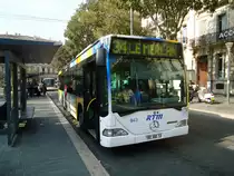 RTM Marseille Nr. 943/180 AAD 13 Mercedes Citaro am 15. Oktober 2010 Marseille, Reformes Canebi�re