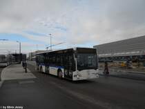 VBG/ATE Transport AG (ex. Eurobus) Nr. 51 (Mercedes Citaro O530) am 11.12.2010 in Zrich Flughafen, Fracht als Glattfestshuttle Flughafen - Bassersdorf. Dieser Wagen war bis 2009 bei Eurobus (frher Frhlich Reisen AG). Als Eurobus begann die lteren CitaroI auszumisten, gelangte einer von ihnen nach Effretikon zu ATE.