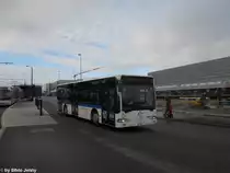 VBG/ATE Transport AG (ex. Eurobus) Nr. 51 (Mercedes Citaro O530) am 11.12.2010 in Z�rich Flughafen, Fracht als Glattfestshuttle Flughafen - Bassersdorf. Dieser Wagen war bis 2009 bei Eurobus (fr�her Fr�hlich Reisen AG). Als Eurobus begann die �lteren CitaroI auszumisten, gelangte einer von ihnen nach Effretikon zu ATE.