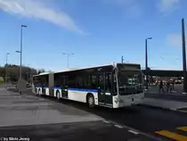 VBG/Eurobus Nr. 84 (Mercedes CitaroII O530G) am 11.12.2010 beim Bhf. Stettbach als Shuttlebus zwischen den Bahnh�fen D�bendorf und Stettbach.
