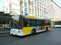 RTM Marseille Nr. 244/191 BJF 13 Heuliez am 15. Oktober 2010 Marseille, Canebi�re Bourse