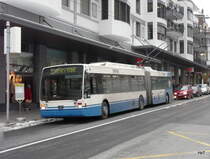 VMCV - VanHool Trolleybus Nr.16 unterwegs in Montreux am 03.12.2010