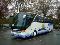 Aus Bosnien&Herzegowina: Kantic 045-J-921 Setra am 24. Oktober 2010 Z�rich, Sihlquai