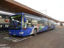 VZO Nr. 109 (Mercedes CitaroII O530G) am 22.12.2010 beim Bhf. Wetzikon, wo das Umsteigen vom Bus zur Bahn sehr einfach ist, sofern das Ziel an der S3 (Wetzikon - Aarau) liegt.