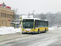 Mercedes-Benz O530 I auf der Linie 190 nach S-Bahnhof Wuhlheide am U-Bahnhof Elsterwerdaer Platz.