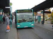 Ein VGF Citaro der VGF an der U-Bahn Station Enkheim am 30.10.10