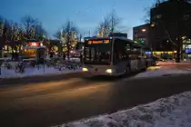 Mercedes Citaro II, am 21.12.10 in Hannover.