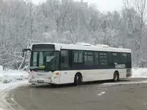 Ein Scania auf der Linie 259 nach Malchow Dorfstrae an der Haltestelle Stadion Buschallee/Hansastrae.

