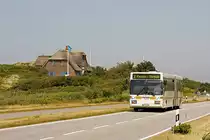 Am 14. Juni 2009 kam der NF-CC 789 am Haus Hanna vorbei, als der Bus auf der Linie 2 von Westerland nach Hrnum unterwegs war.