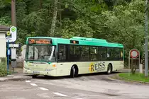 An der Talstation stand am 4. Juni 2007 der BAD-RR 124 von Reiss-Reisen zur Rckfahrt auf der Linie 204 nach Malschbach im Baden-Badener Ortsteil Geroldsau. Der Bus ist im Auftrag der Baden-Baden-Linie unterwegs.