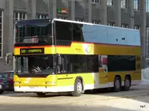Postauto - Neoplan SG 268054 unterwegs auf der Linie 120 in St.Gallen am 27.12.2010