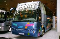 Tovaana Vozil Maribor (frher TAM) Reisebus, aufgenommen auf der IAA 2002 in Hannover. Wer die genaue Typenbezeichnung kennt bitte melden.