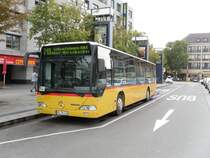 Mercedes Bus am Mannheimer Hbf Juli 2010