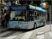 (WV 2035) Der Citybus von Ettelbr�ck aufgenommen am Bahnhof kurz vor der Abfahrt am 29.08.2009.