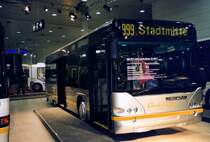 Neoplan Centroliner N4411, aufgenommen auf der IAA 1998 in Hannover.