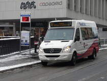 RVBW - Mercedes Sprinter Nr.14 AG 226118 unterwegs auf der Linie 9 in Baden am 29.12.2010

