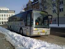 Meier Reisen, Aichkirchen Neoplan N 316  am 30.Dezember.2010 in Regensburg, Castra Regina Center