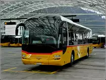 (GR 162992) MAN Lion´s regio aufgenommen im Busbahnhof von Chur am 23.12.09.