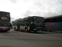 Ein Citaro �berland aus F�hrt in Karlsruhe bei der Messe am 15.01.11