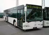 Mercedes O530 Citaro Neuwagen, aufgenommen am 24.01.2004 am dem Gel�nde der Evobus NL Dortmund.