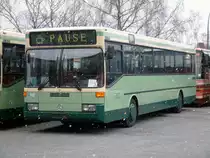 Mercedes O405, aufgenommen am 24.01.2004 im GWZ der Evobus NL Dortmund.